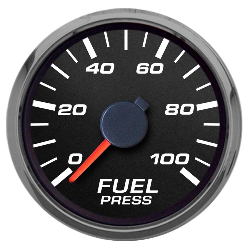 New Vintage USA 02197-01 Performance ll 2 1/16 Fuel Press Black