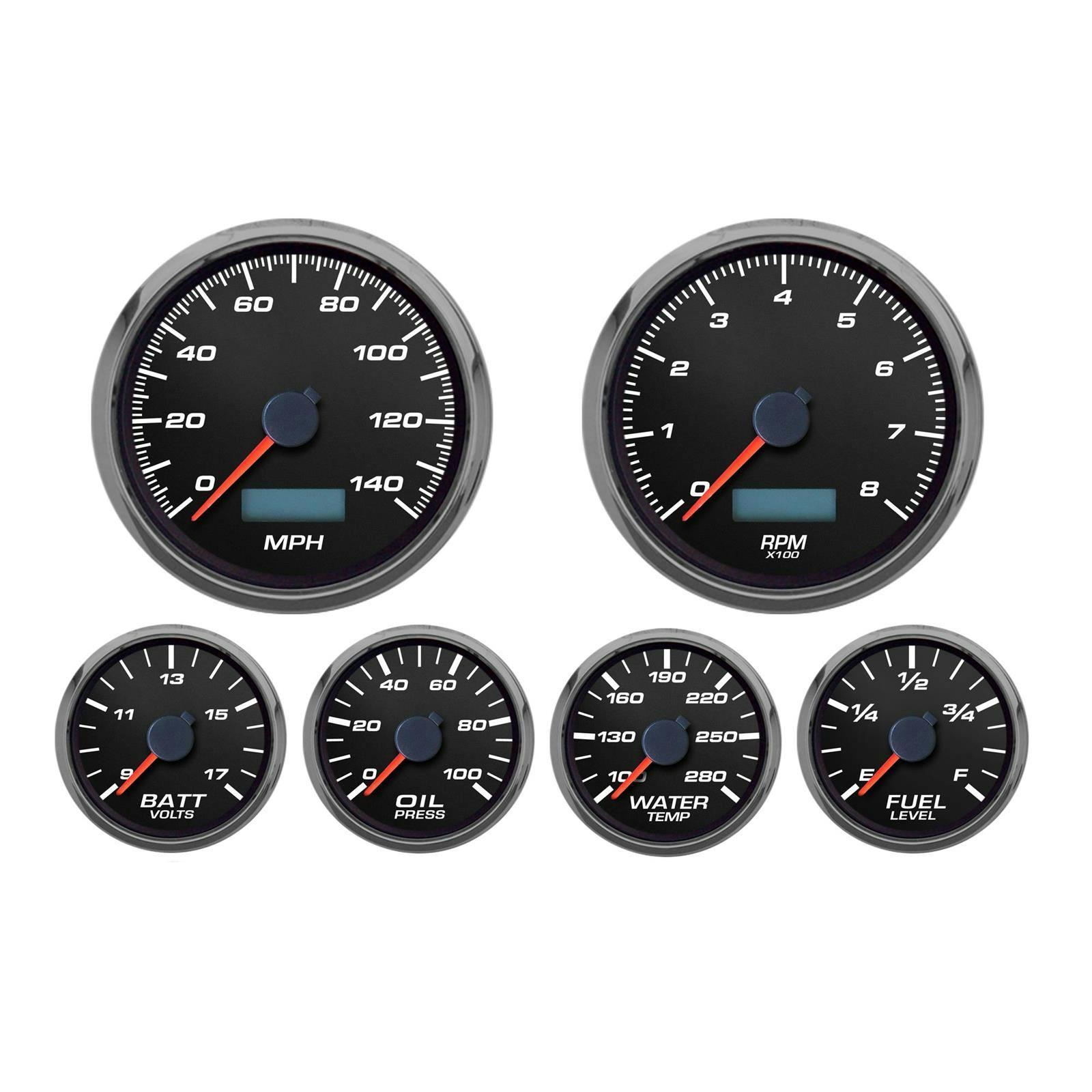 New Vintage USA 02649-01 6 Ga Performance ll Series 3 3/8" Black