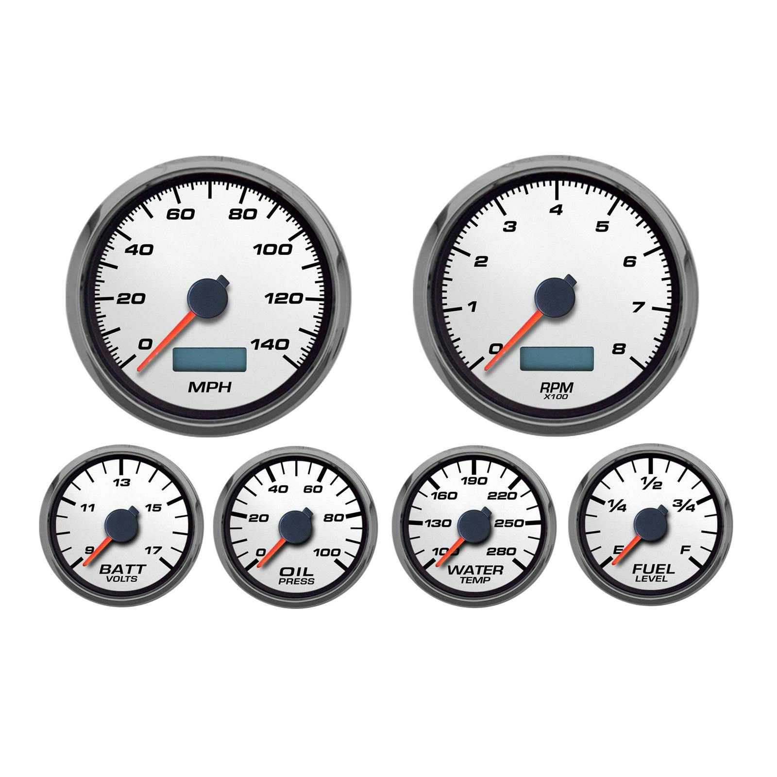 New Vintage USA 02649-03 6 Ga Performance ll Series 3 3/8" White