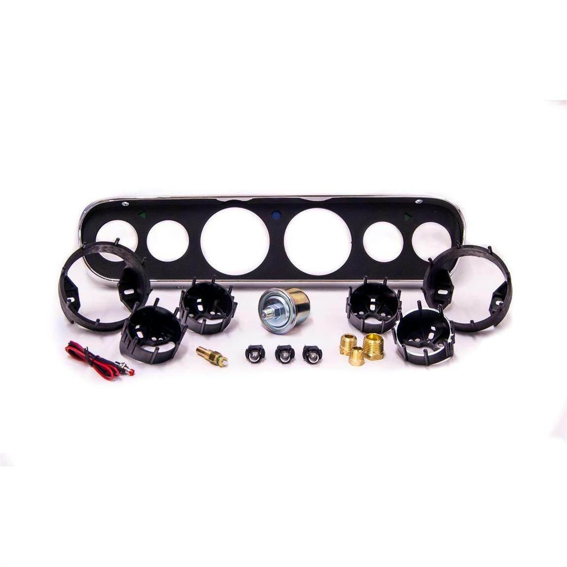 New Vintage USA 02706-03M 6 Gauge Perform ll KM/H 64-66 Mustang