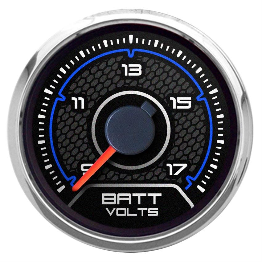 New Vintage USA 20123-05 CFR Series 2 1/16" Voltmeter Blue