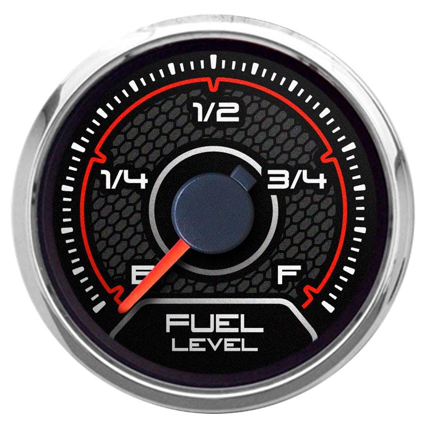 New Vintage USA 20128-01 CFR Series 2 1/16" Fuel Level Red