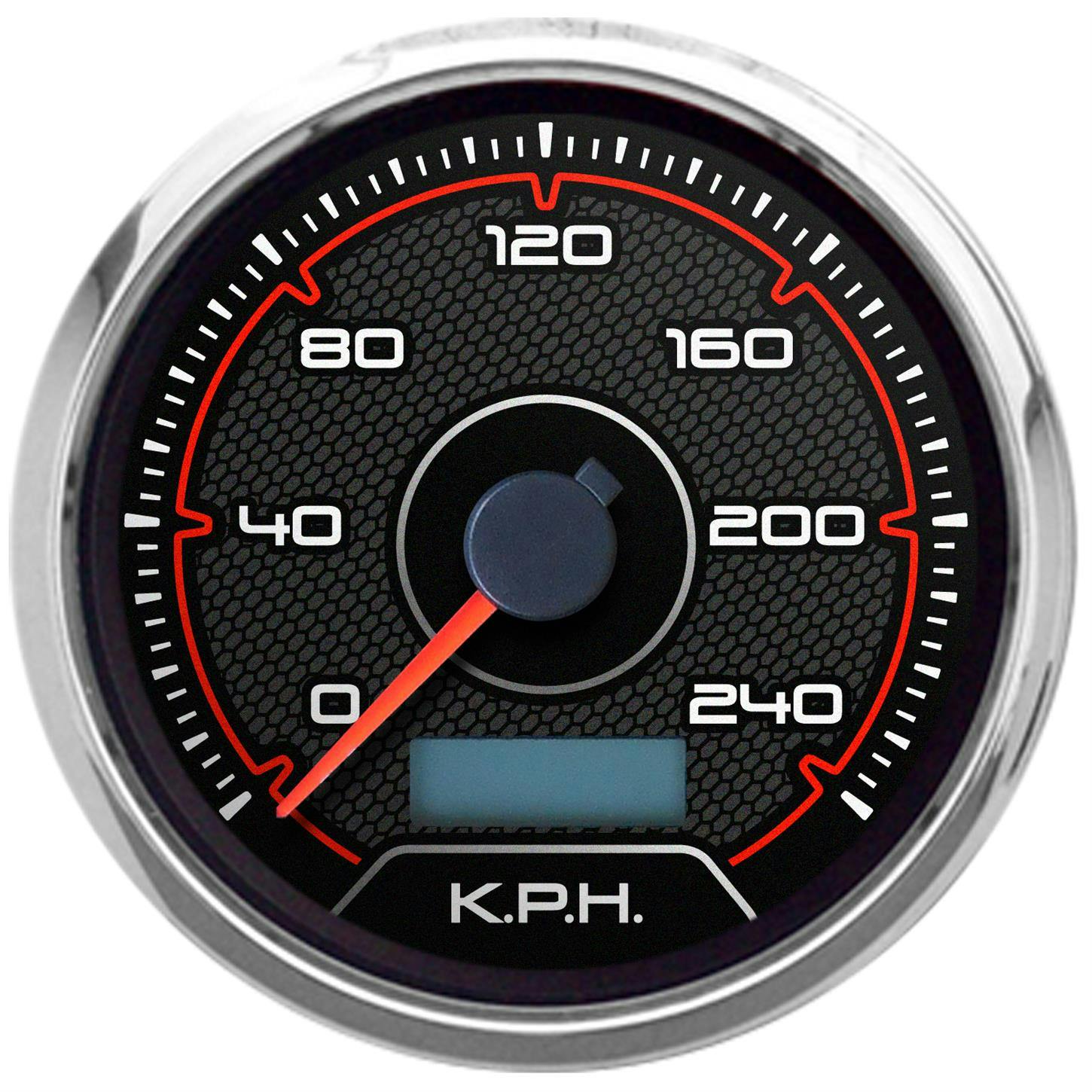 New Vintage USA 20140-01M CFR Series 3 3/8" Speedometer KPH/H