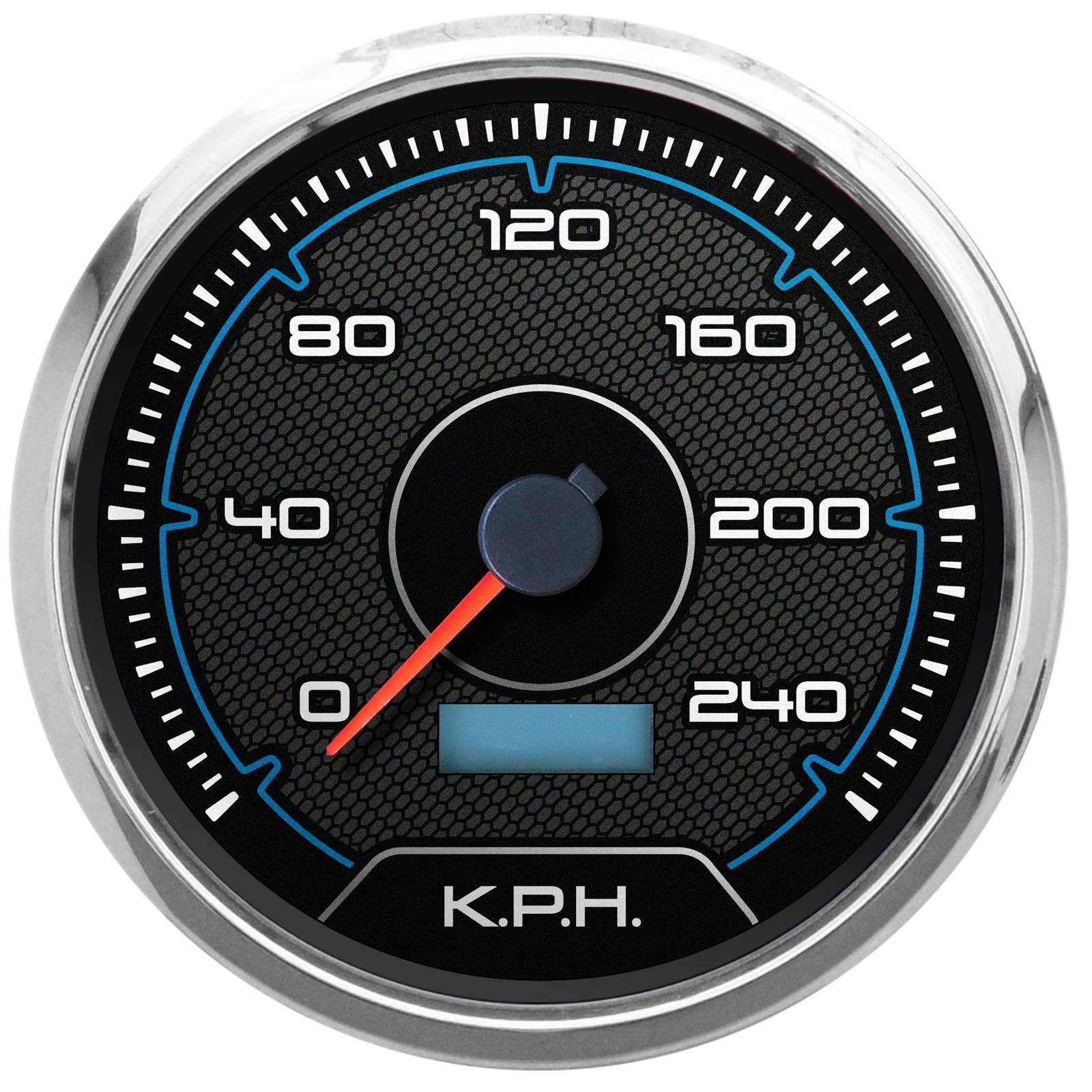 New Vintage USA 20150-05M CFR Series 4 3/8" Speedometer KPH/H