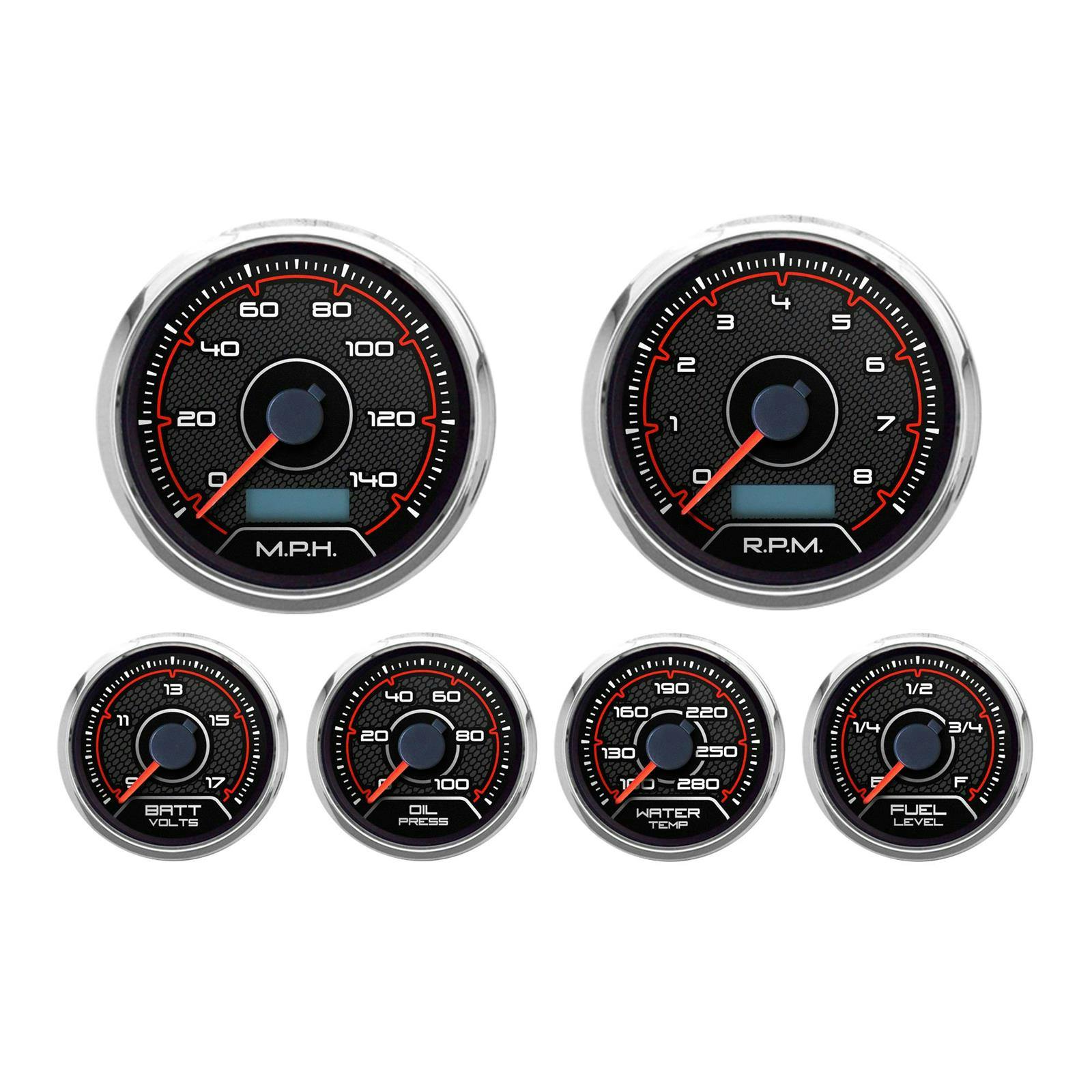 New Vintage USA 20649-01 6 Gauge CFR Redline Series 3 3/8" Red