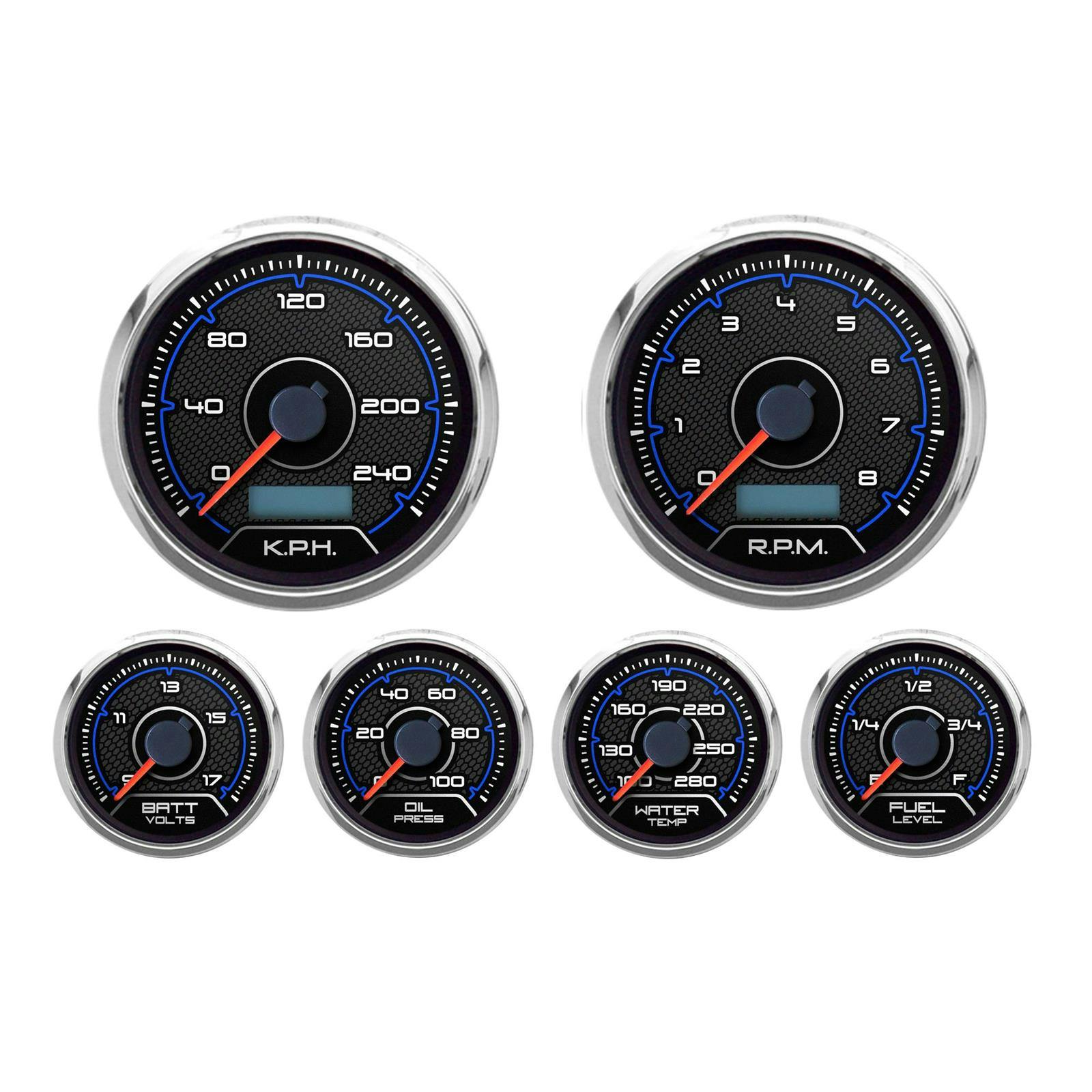 New Vintage USA 20649-05M 6 Gauge CFR Blueline Series 3 3/8 KPM