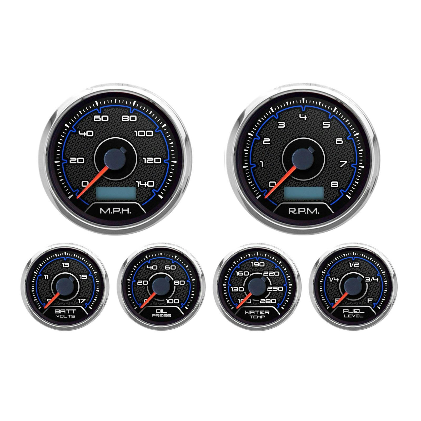 New Vintage USA 20649-05 6 Gauge CFR Blueline Series 3 3/8" Blue