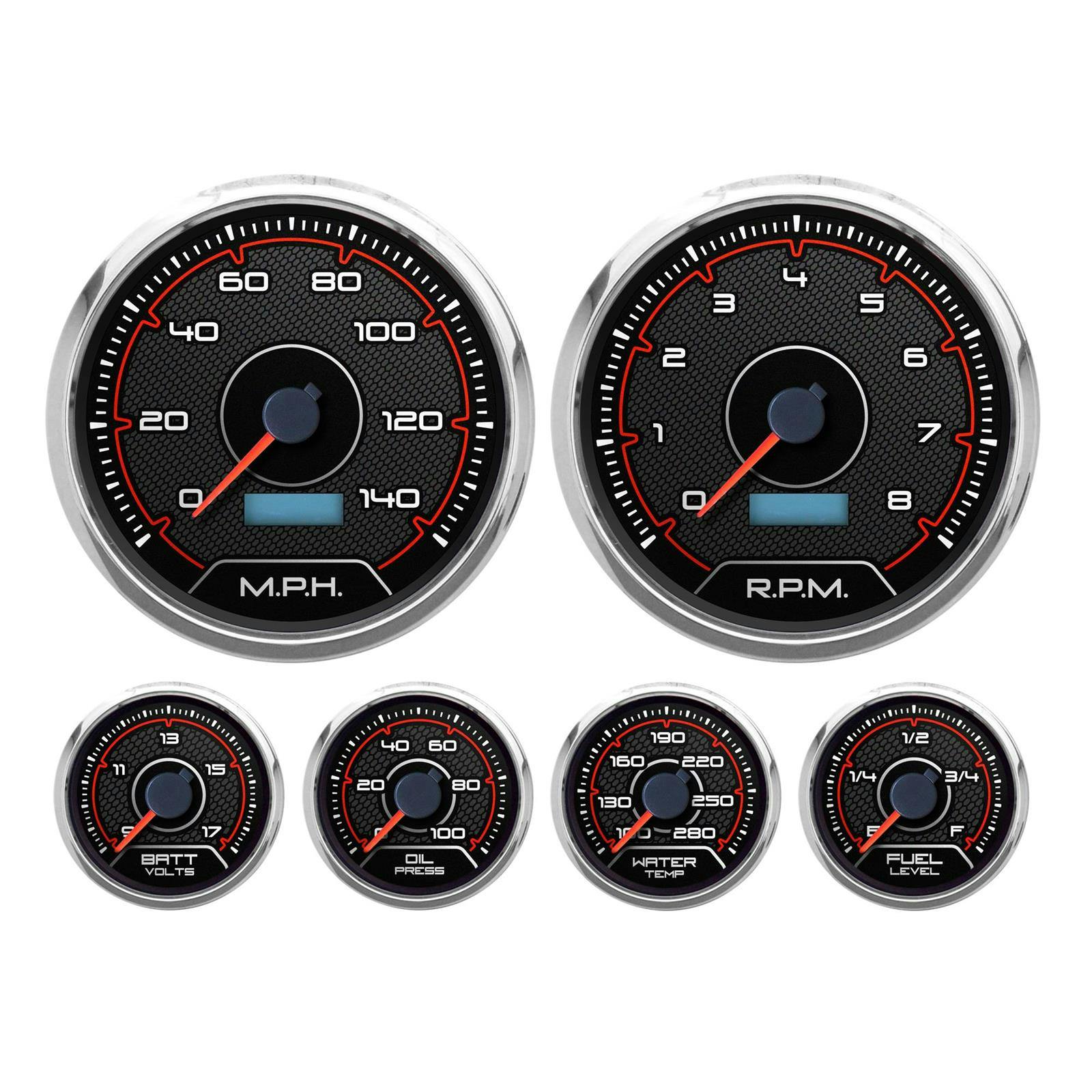 New Vintage USA 20659-01 6 Gauge CFR Redline Series 4 3/8" Red