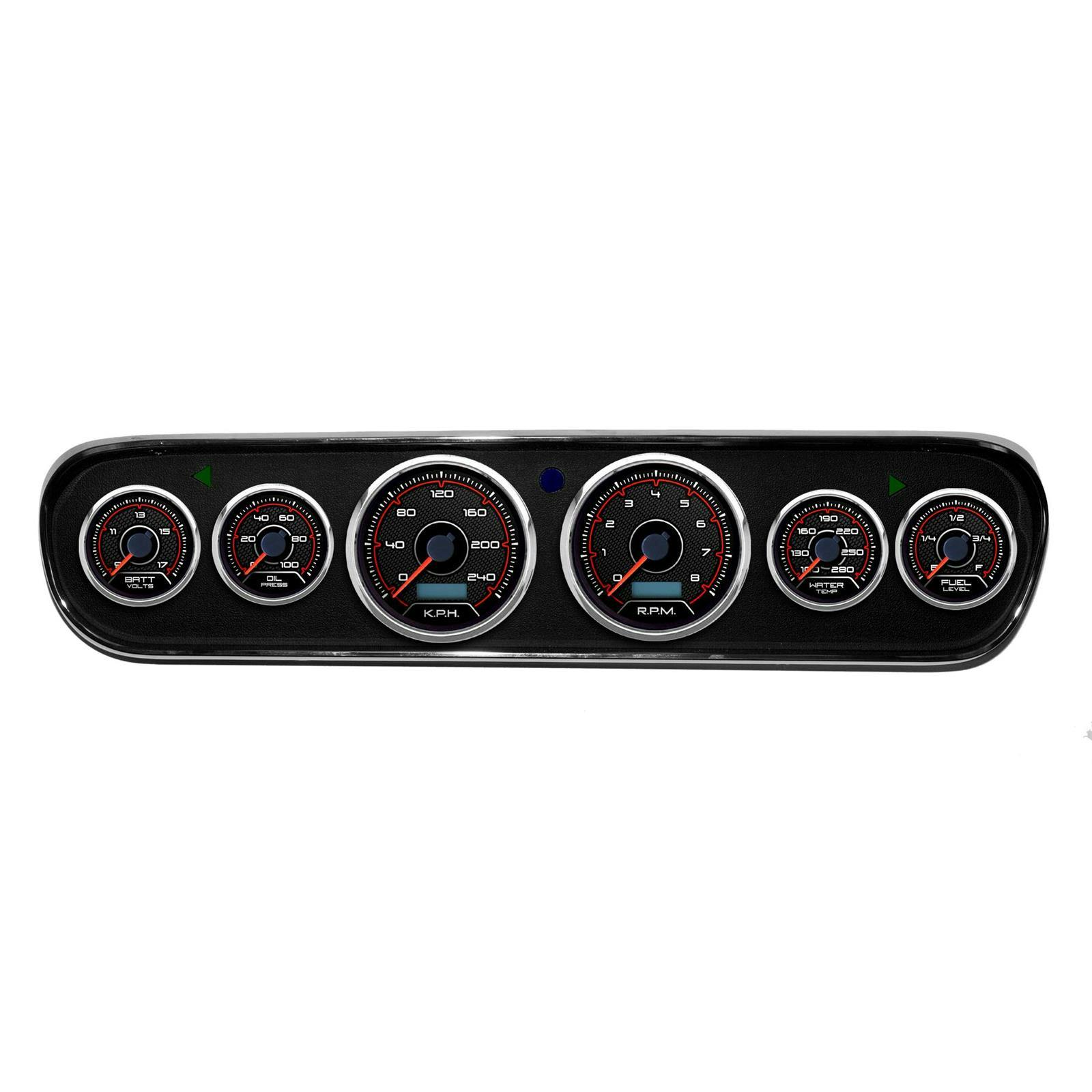 New Vintage USA 20706-01M 6 Gauge CFR Series KM/H 64-66 Mustang