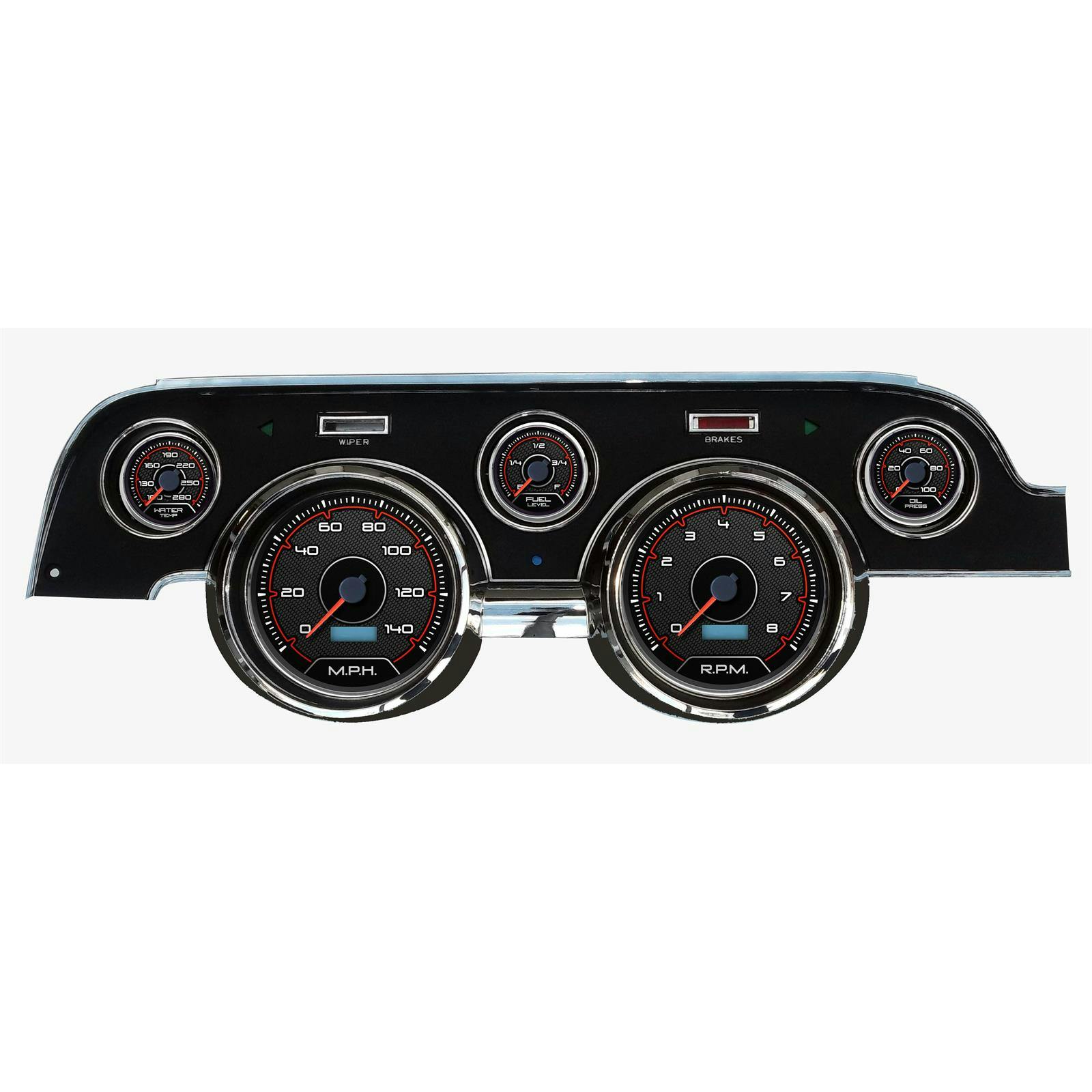 New Vintage USA 20707-01 5 Gauge CFR Series Red 67-68 Mustang