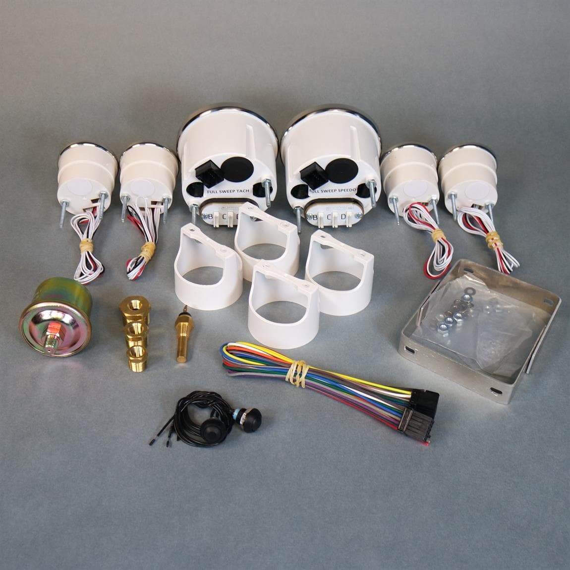 New Vintage USA 02649-93 6-Gauge Kit Performance II White