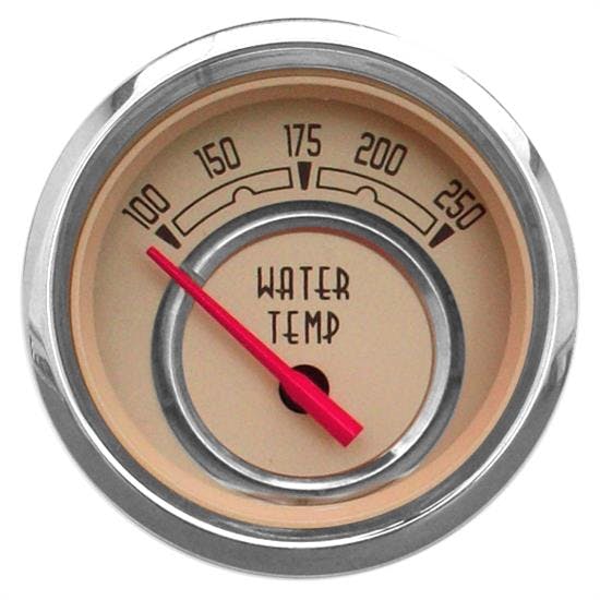 New Vintage USA 37127-02 Woodward Series 2 1/6" Water Temp Beige