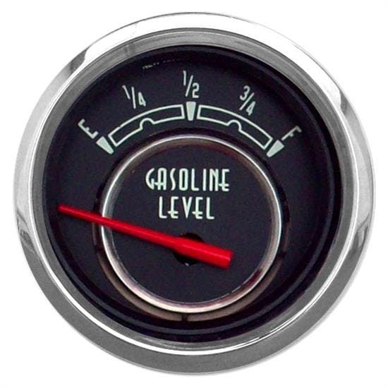 New Vintage USA 37129-01 Woodward Ser 2 1/16" Fuel Black