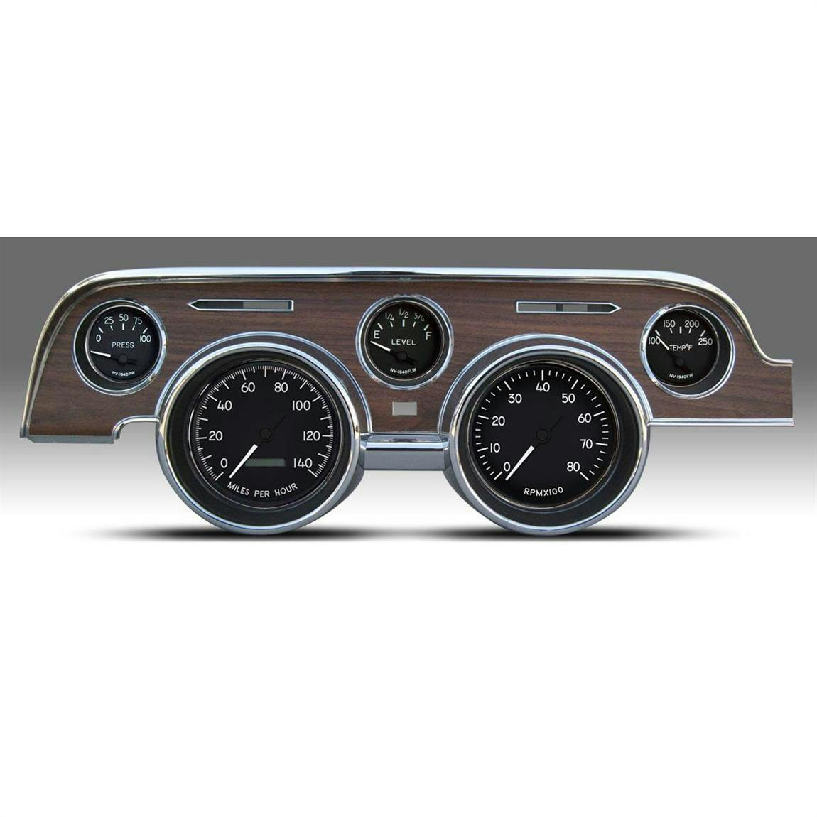 New Vintage USA 40717-01 5 Gauge 1940 Series Black 67-68 Mustang