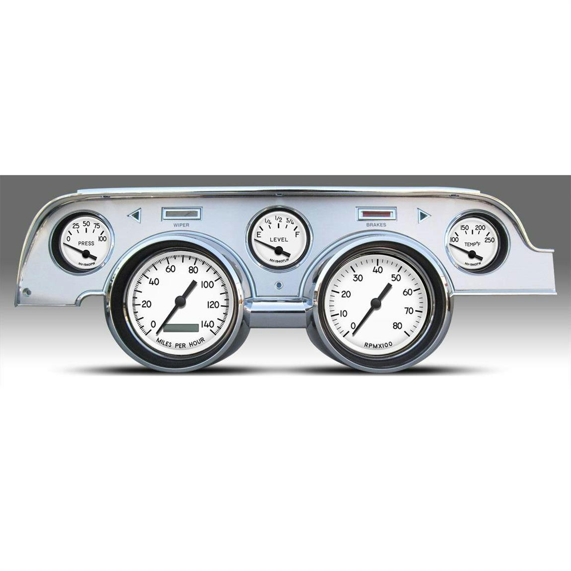 New Vintage USA 40727-03 5 Gauge 1940 Series White 67-68 Mustang