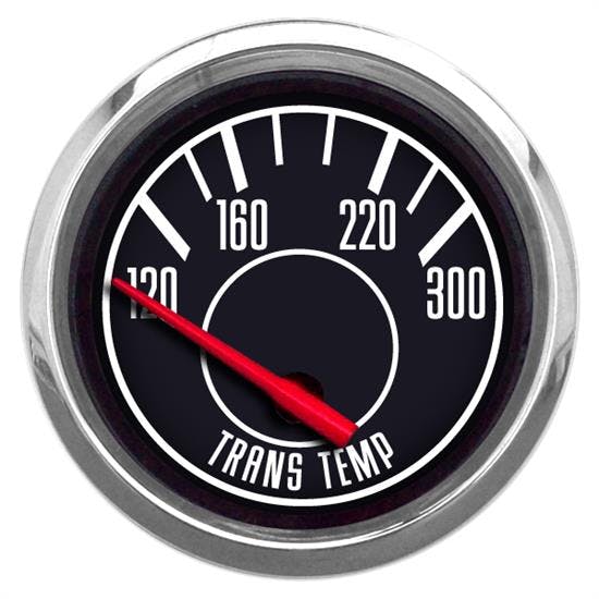 New Vintage USA 67195-01 1967 Series 2 1/16" Trans Temp Blk