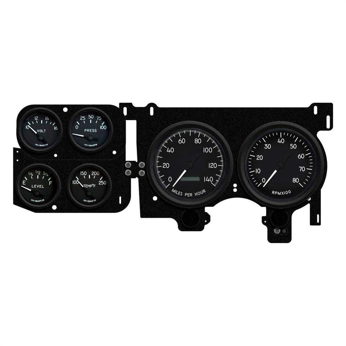 New Vintage USA 73406-01 6 Gauge 1940 Series Black 73-87 Chev