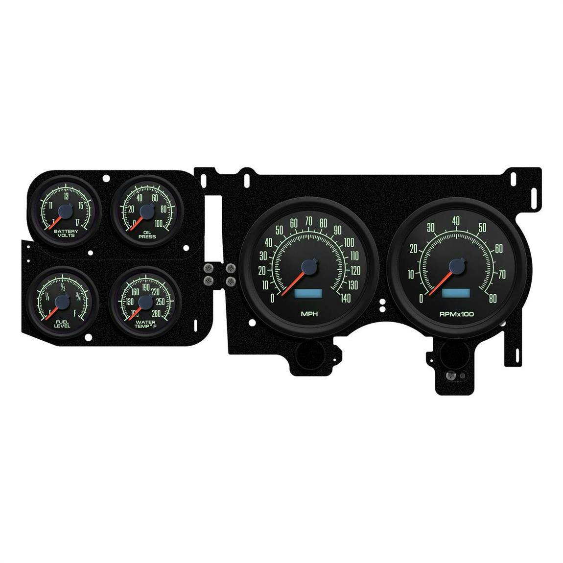 New Vintage USA 73696-01 6 Gauge 1969 Series Black 73-87 Chev