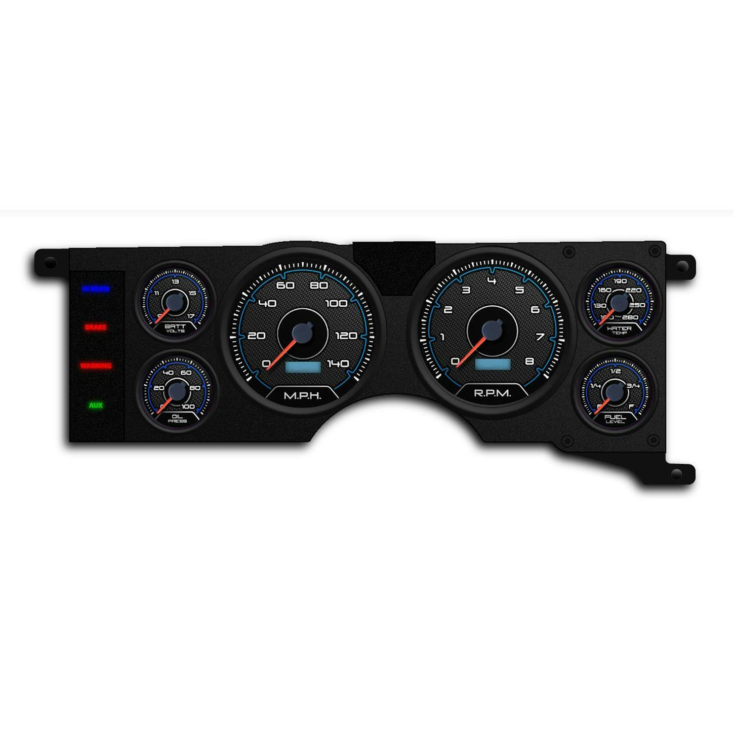 New Vintage USA 79311-05 6 Gauge CFR Series Blue 79-86 Mustang