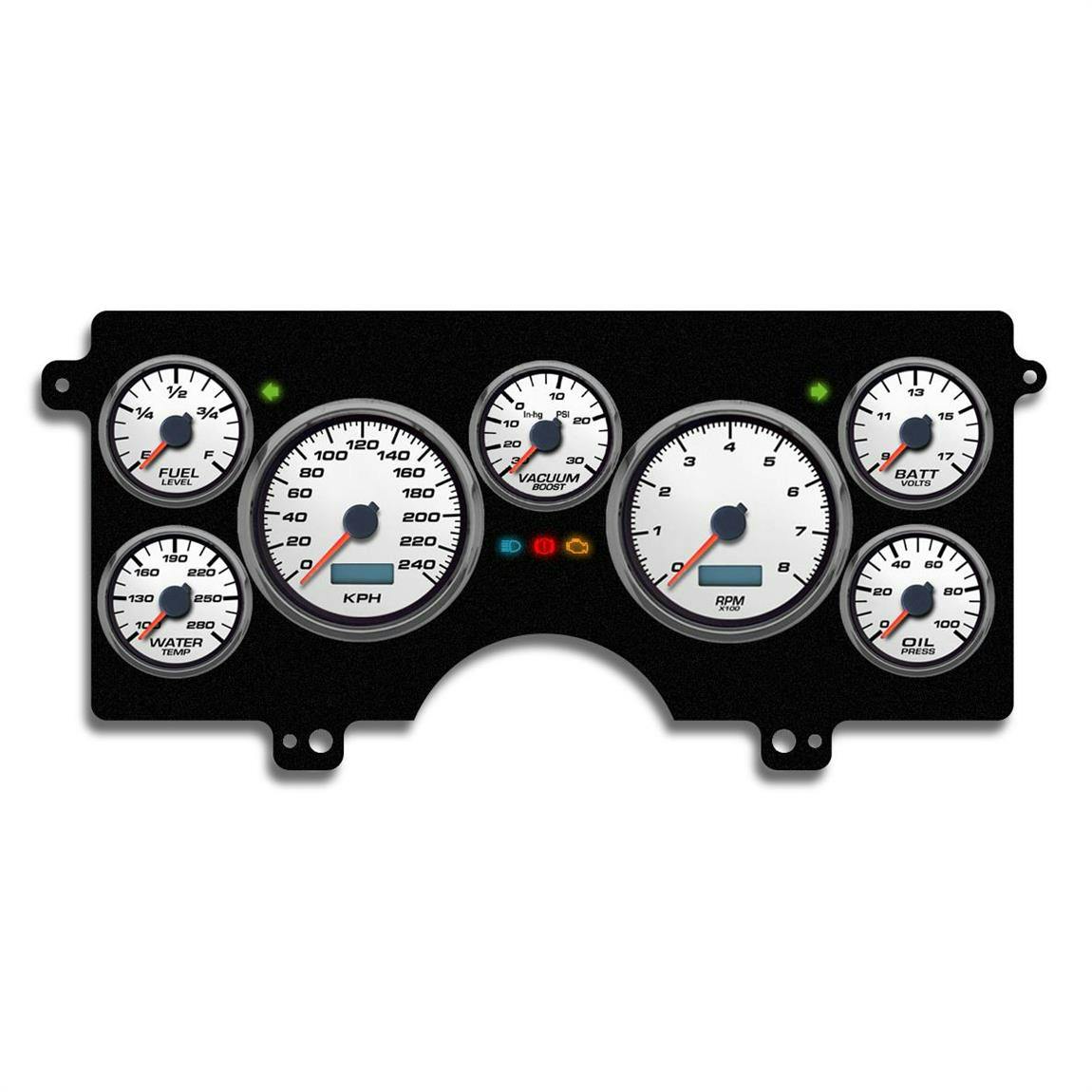 New Vintage USA 82211-03M 7 Gaug Perform ll KM/H 82-89 Buick T/GN