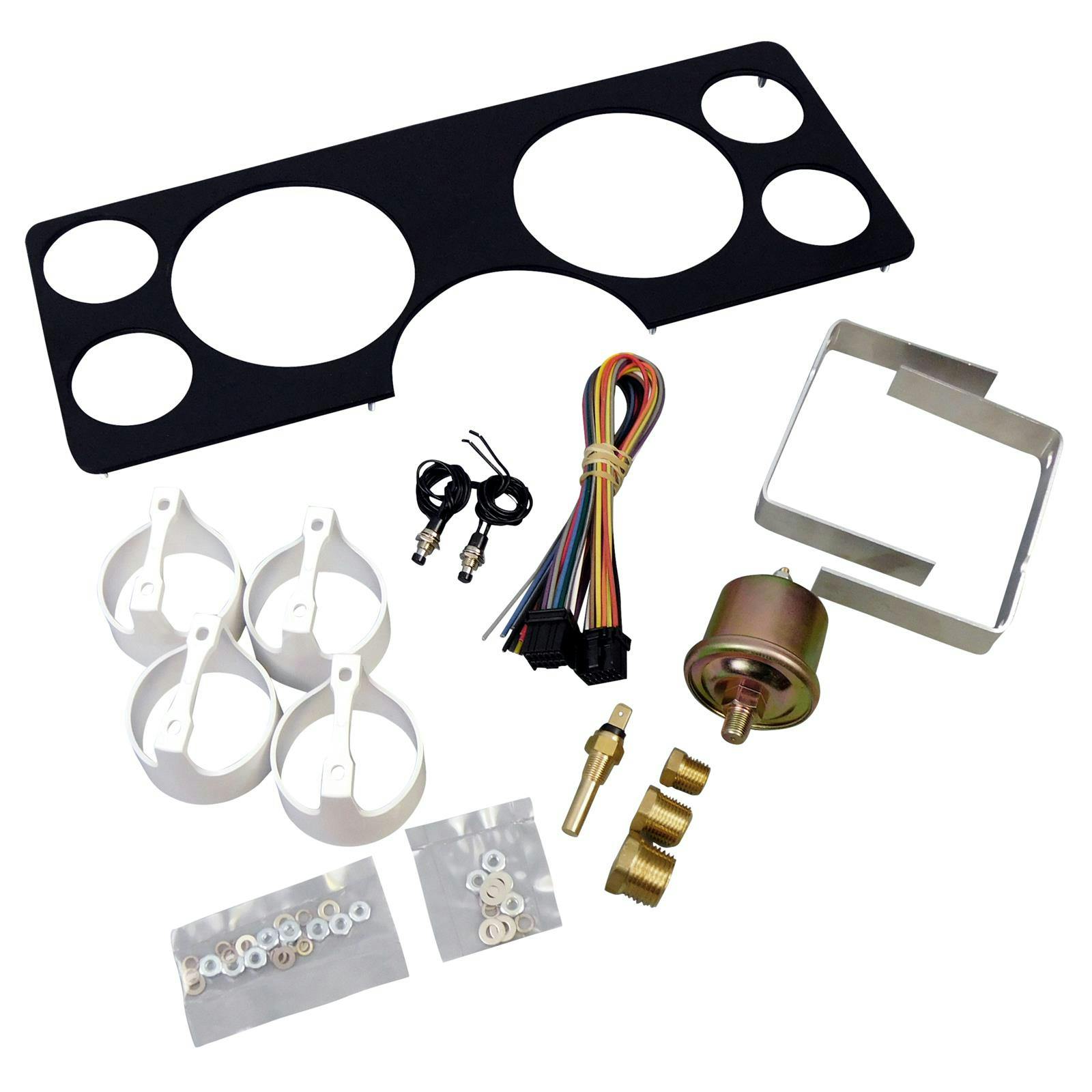 New Vintage 84001-01 Performance II Gauges 84-89C4 Corvette Black