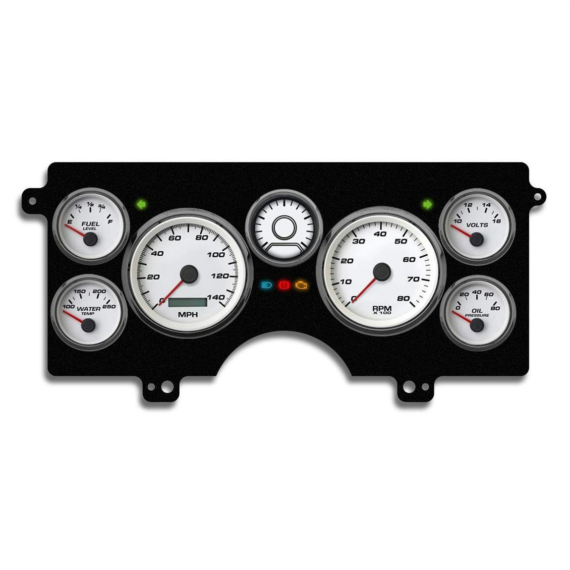 New Vintage USA 84111-01 6 Gauge Performance Black 84-87 Regal