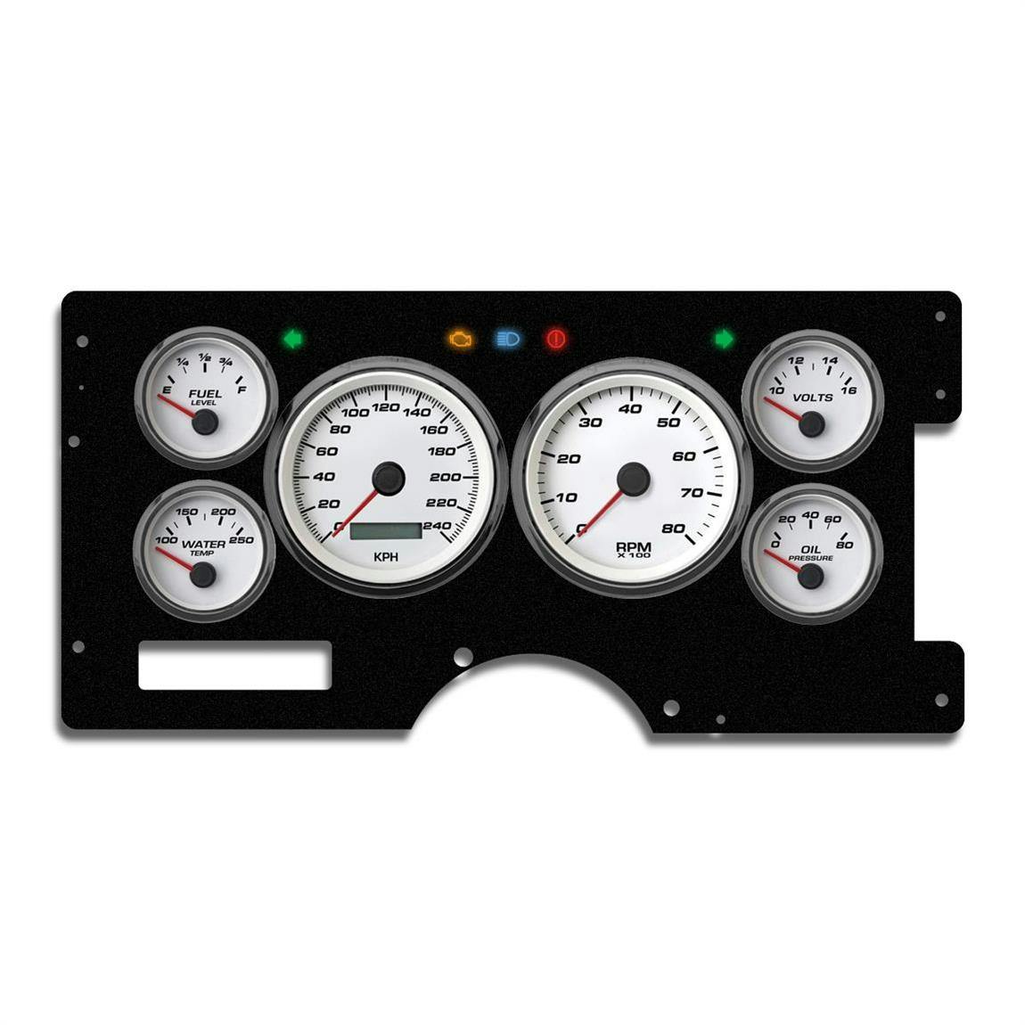 New Vintage USA 89101-03M 6 Gauge Performance KM/H 88-94 Chev