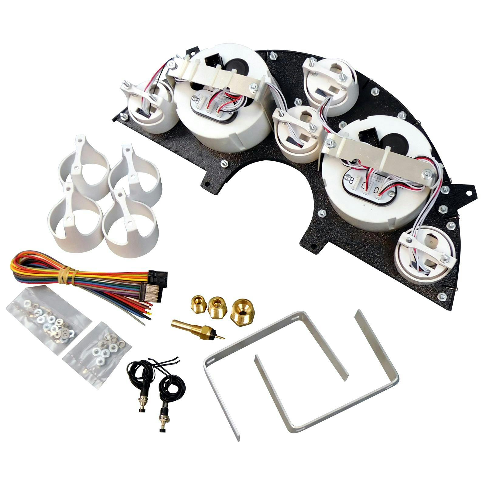 New Vintage 90110-01 Performance II Gauges 90-96C4 Corvette Black