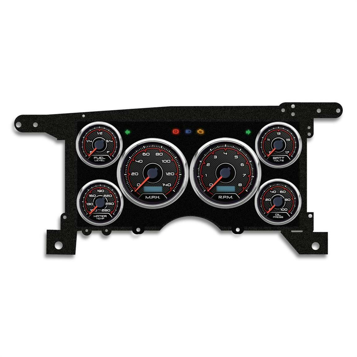 New Vintage USA 90311-01 6 Gauge Performance Red 86-93 Chev