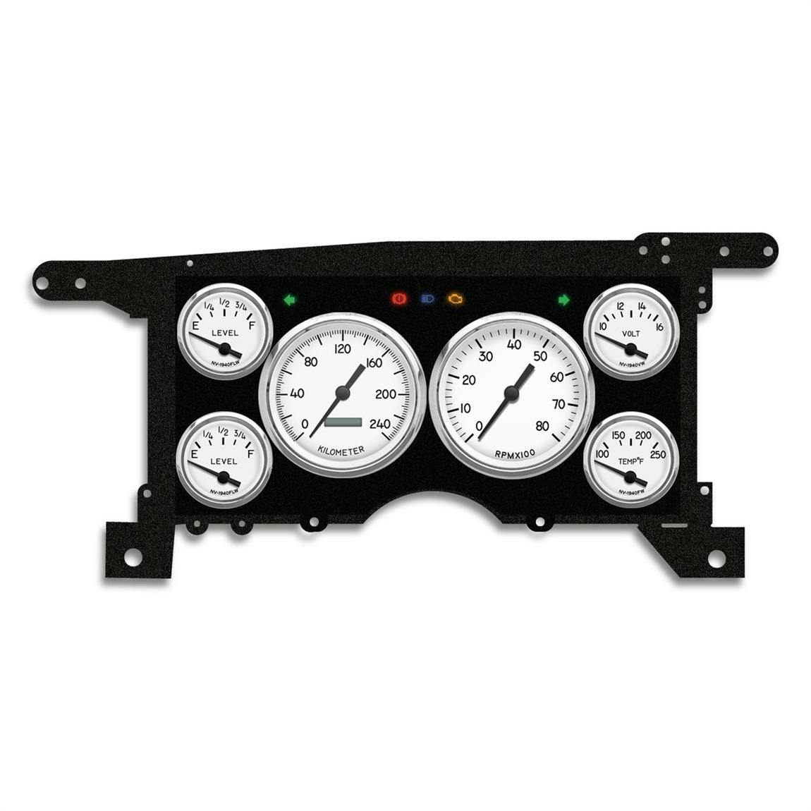 New Vintage USA 90411-03M 6 Gauge Performance KM/H 86 93 Chev