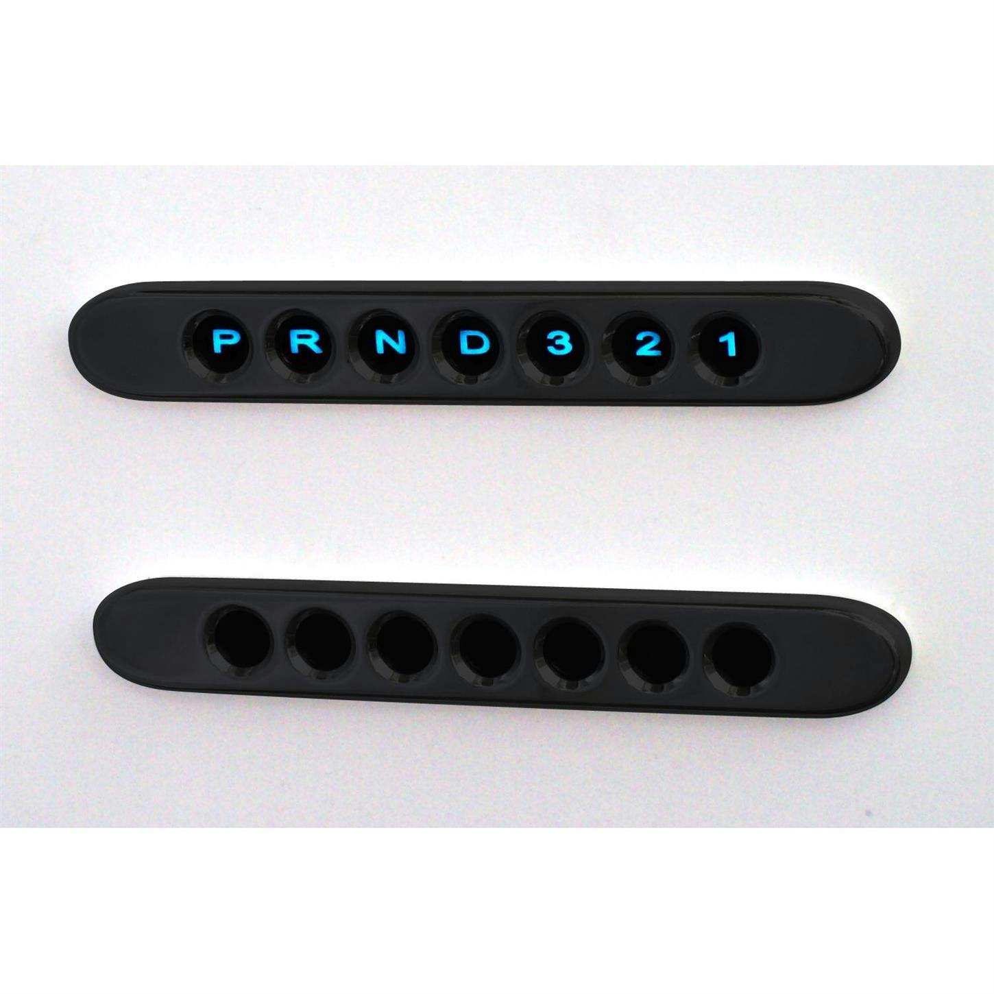 New Vintage USA 90907-01 Indicator Panel 7 Lamp Front Mount Blk