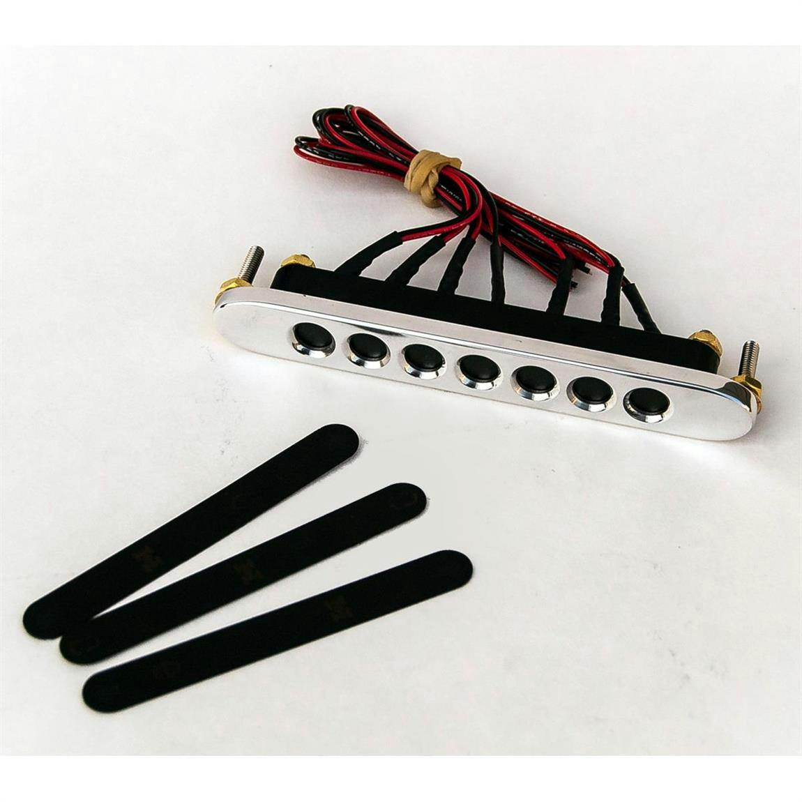 New Vintage USA 90940-00 Indicator Panel 7 Lamp Off Road Polished