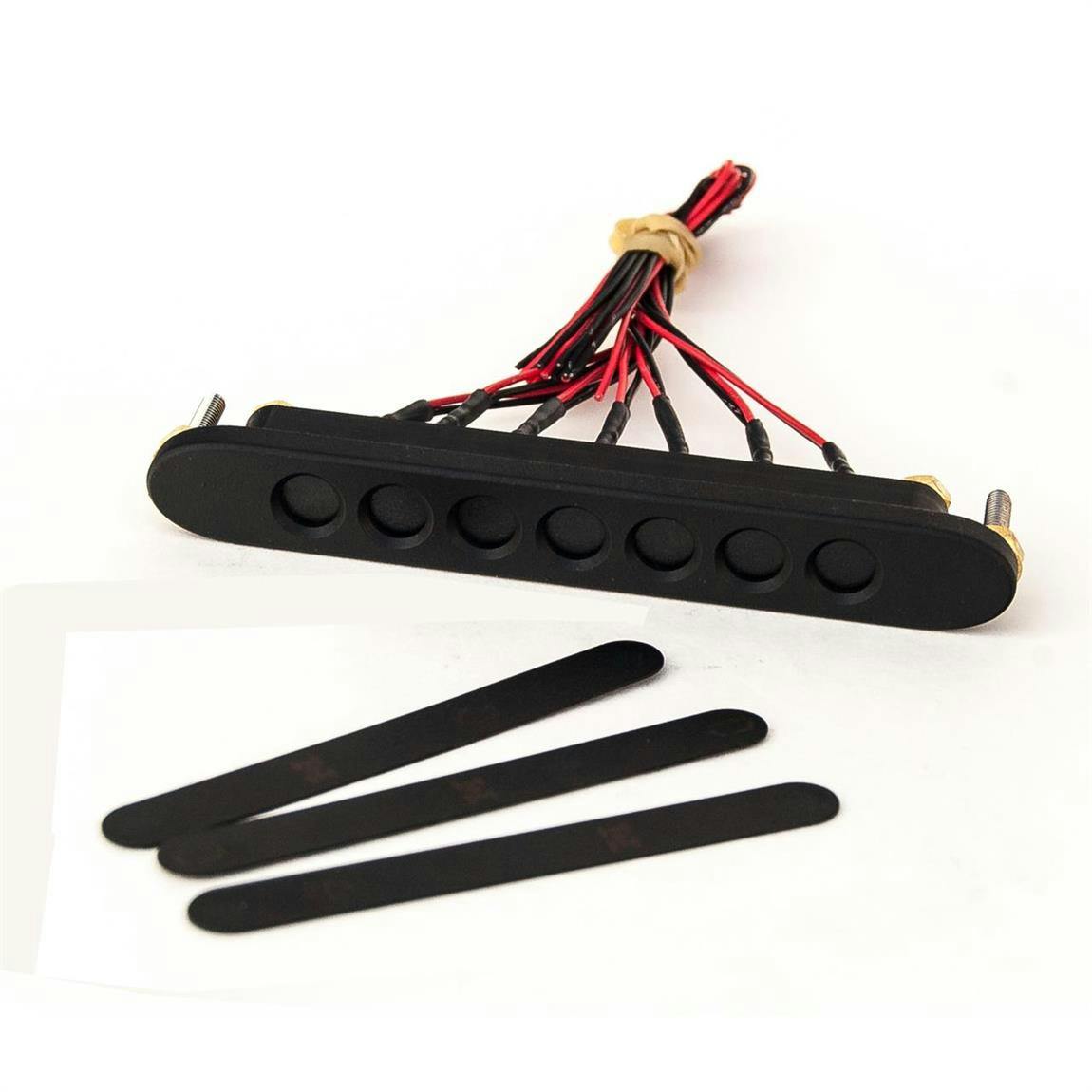 New Vintage USA 90940-01 Indicator Panel 7 Lamp Off Road Blk