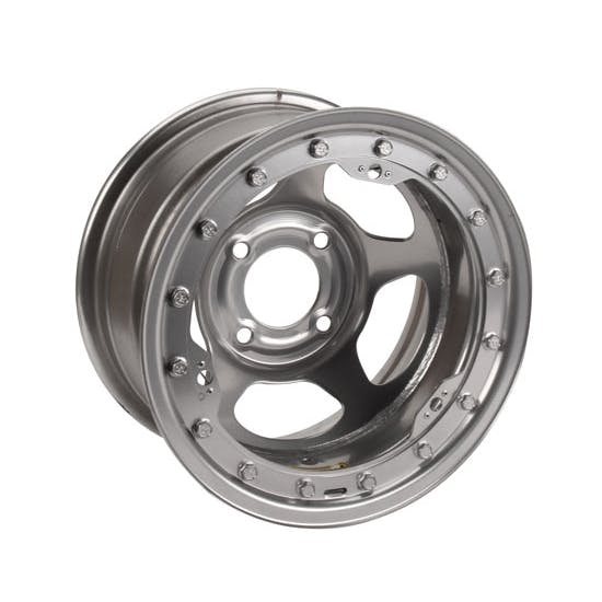 Bassett 38SP3CL 13X8 Inertia 4x4.25 3 In BS Chrome Beadlock Wheel