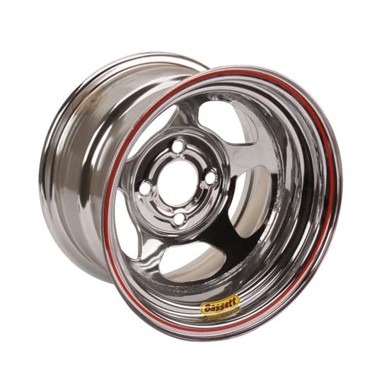 Bassett 38ST25C 13X8 Inertia 4x4.5 2.5 In. Bckspc Chrome Wheel