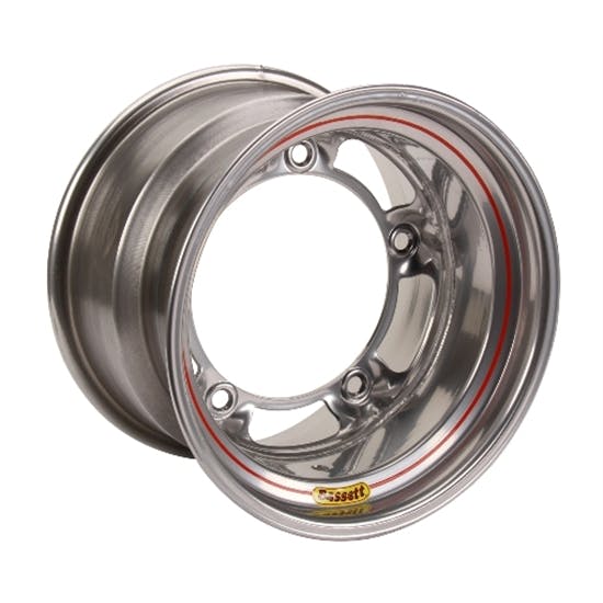 Bassett 50SR1S 15X10 Wide-5 1 Inch Backspace Silver Wheel