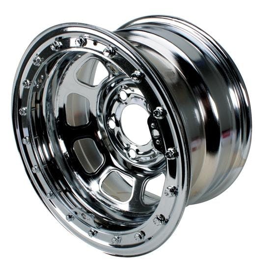 Bassett 58DF475WCL 15X8 5x4.5 4.75 BS Wissota Beadlock Wheel