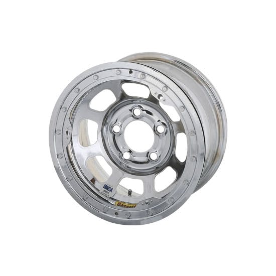 Bassett 58DF4ICL 15X8 D-Hole 5x4.5 4 In BS IMCA Beadlock Wheel