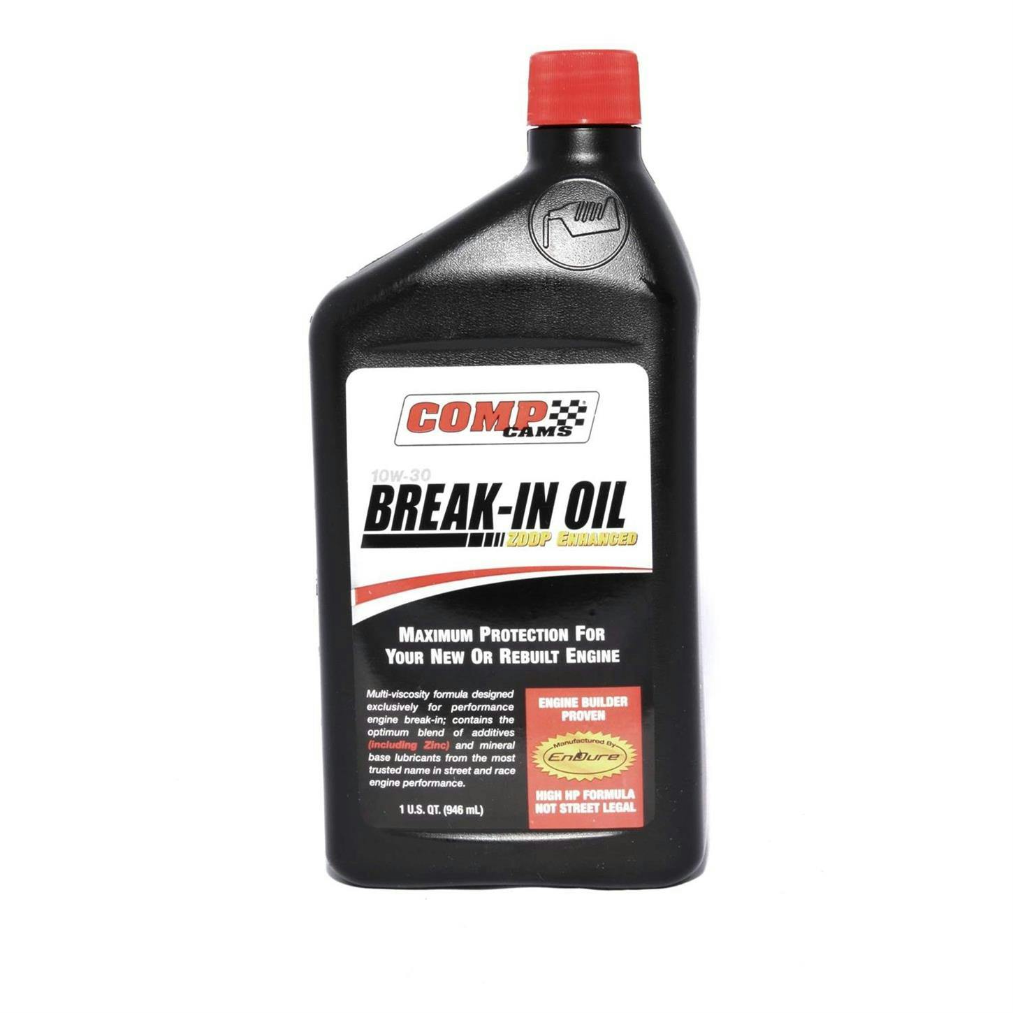 COMP Cams 1590 Engine Break-In Motor Oil, 10W30, Quart, Each