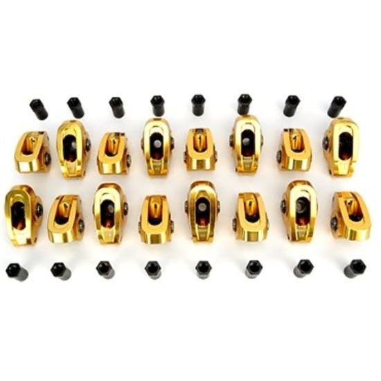 COMP Cams 19004-16 Ultra-Gold ARC Series Rocker Arms, Chevy 7/16-1.5