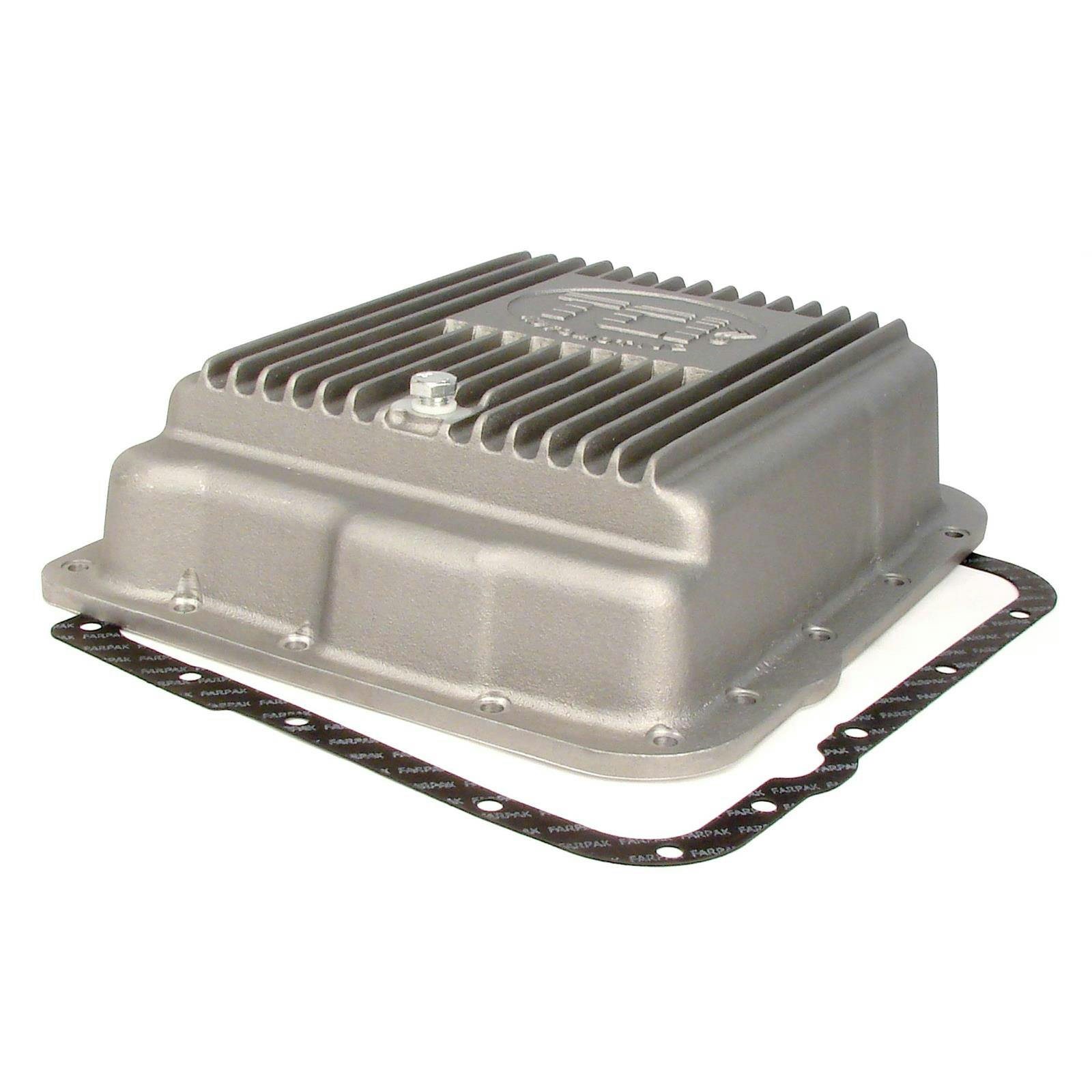 TCI 328000 GM TH350 Cast Aluminum Deep Pan (2 Extra Quarts)