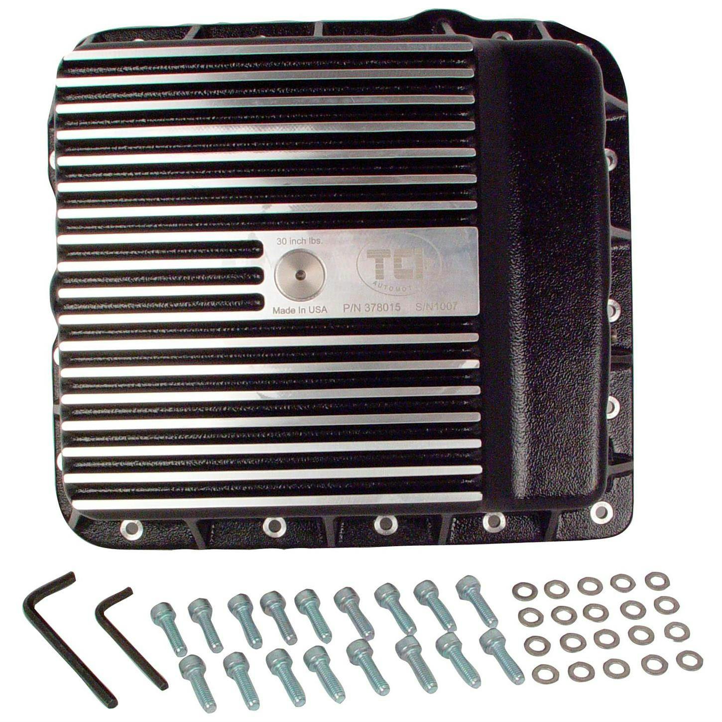 TCI 378015 GM 4L60/65E Max-Cool Pan (3 Extra Quarts)