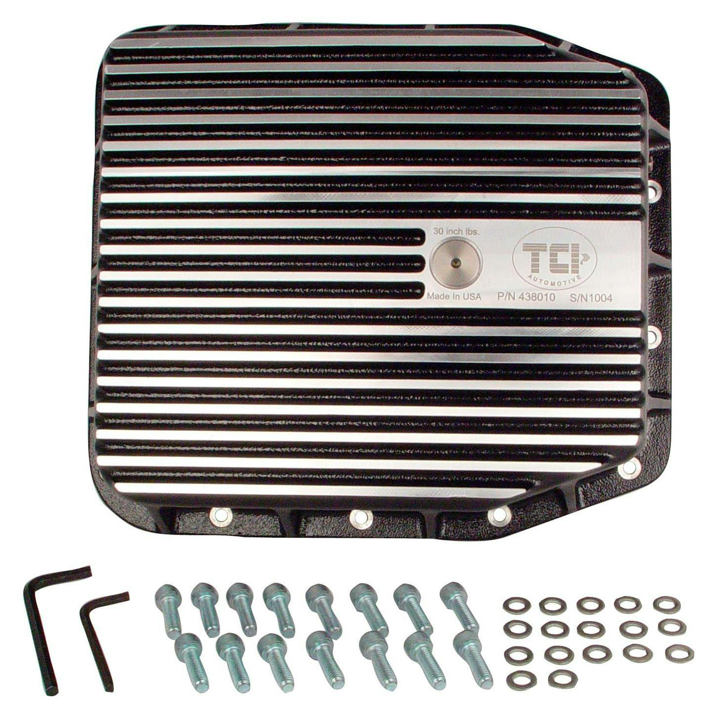 TCI 438010 Ford AODE/4R70W MaxCool Pan 1-1/2 Extra Quarts