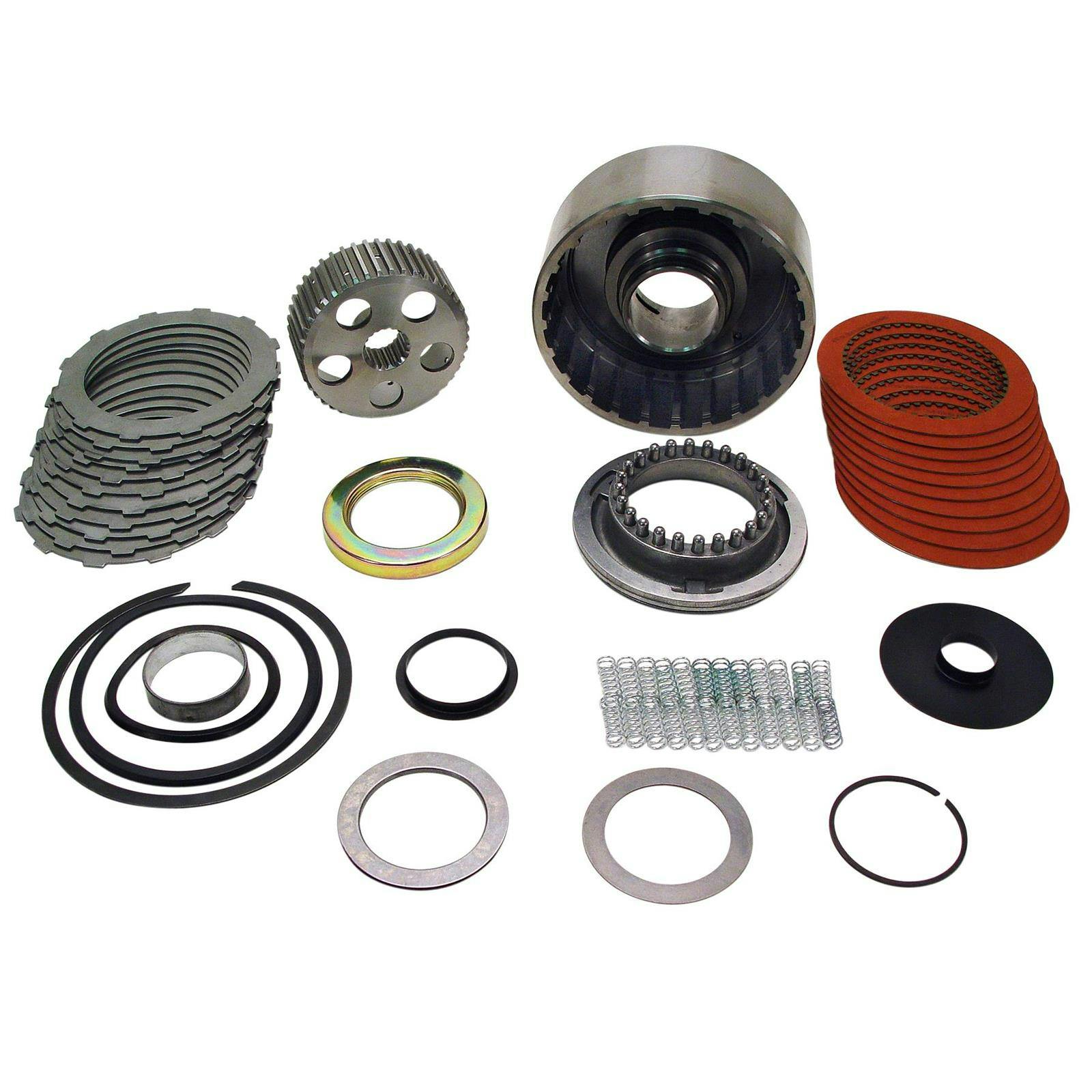 TCI 743925 Powerglide 10-Clutch Steel Complete Drum Kit