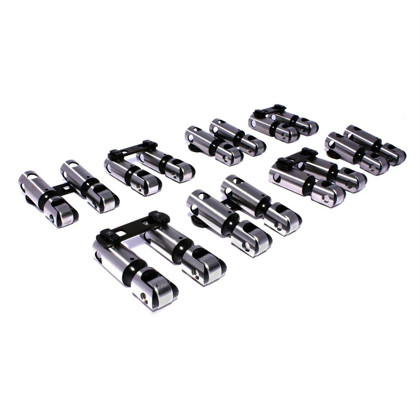 COMP Cams 815-16 Endure-X Lifters, Solid roller, Chevy, Set