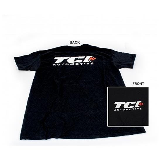 TCI 950253 Black TCI Logo T-Shirt Medium