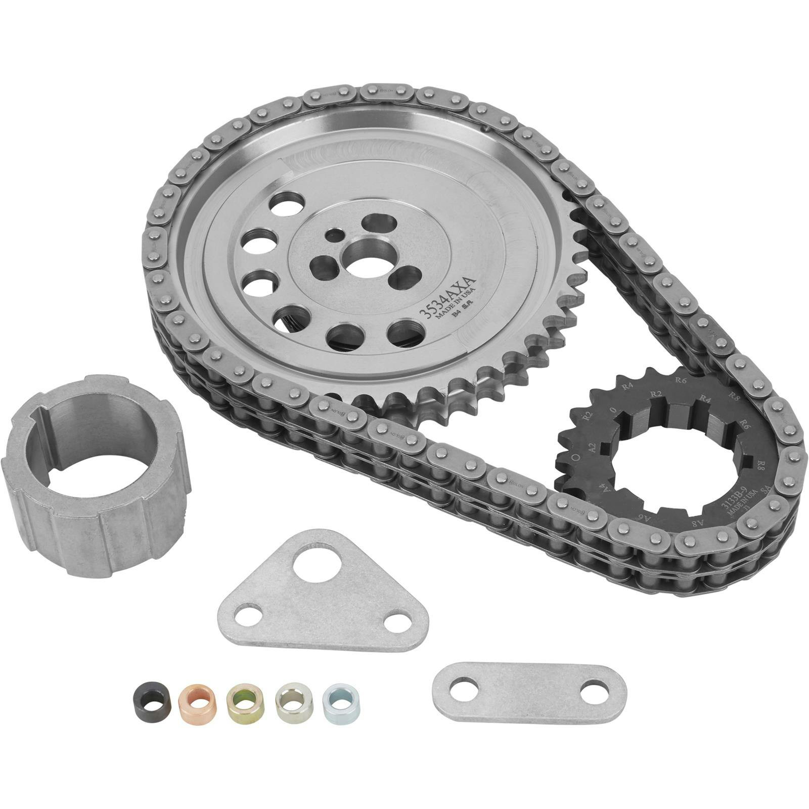 LS Adjustable Cam Billet Timing Set, 3 Bolt, 1 Sensor
