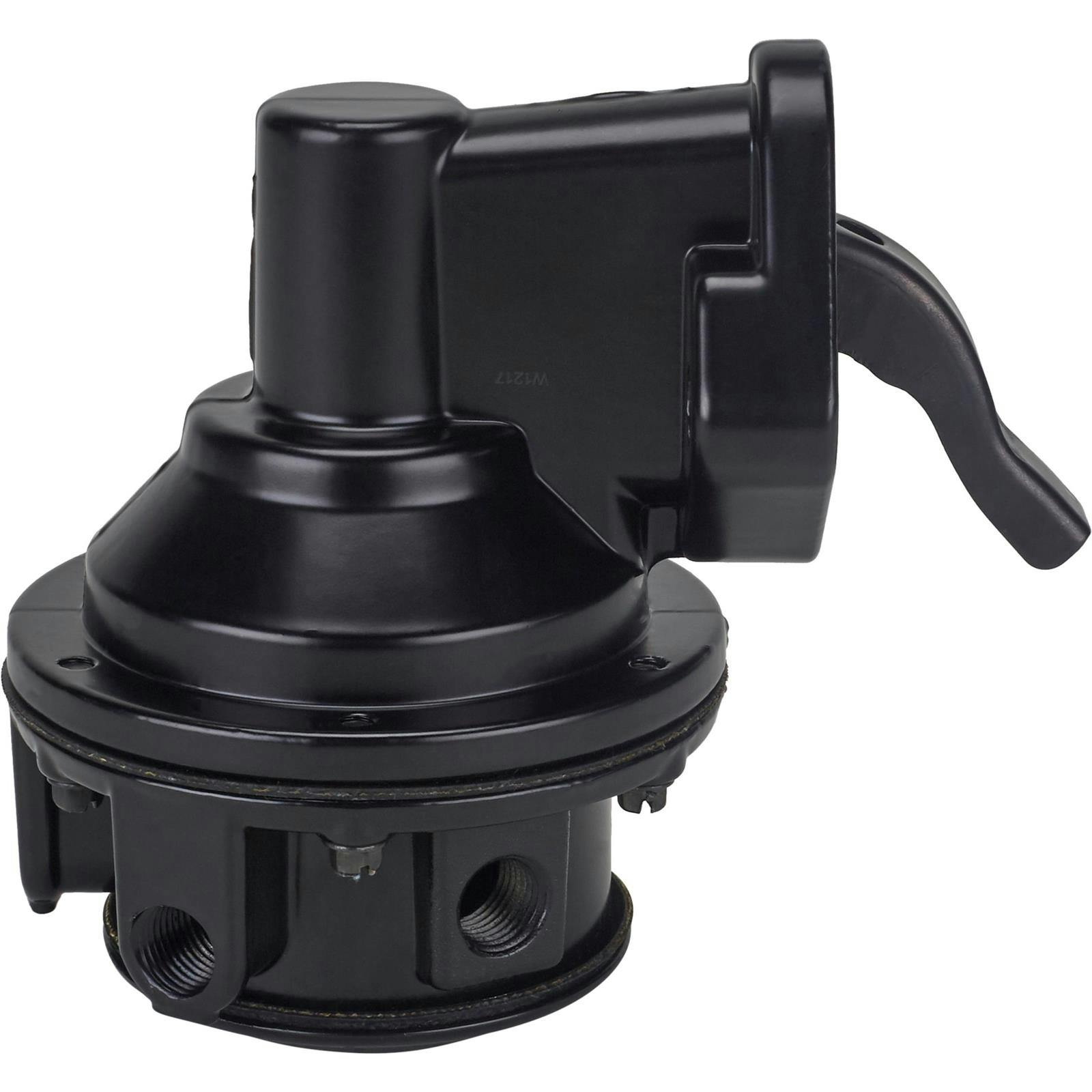 Chevy Small Block V8 Mechanical Fuel Pump, 80 GPH, Black