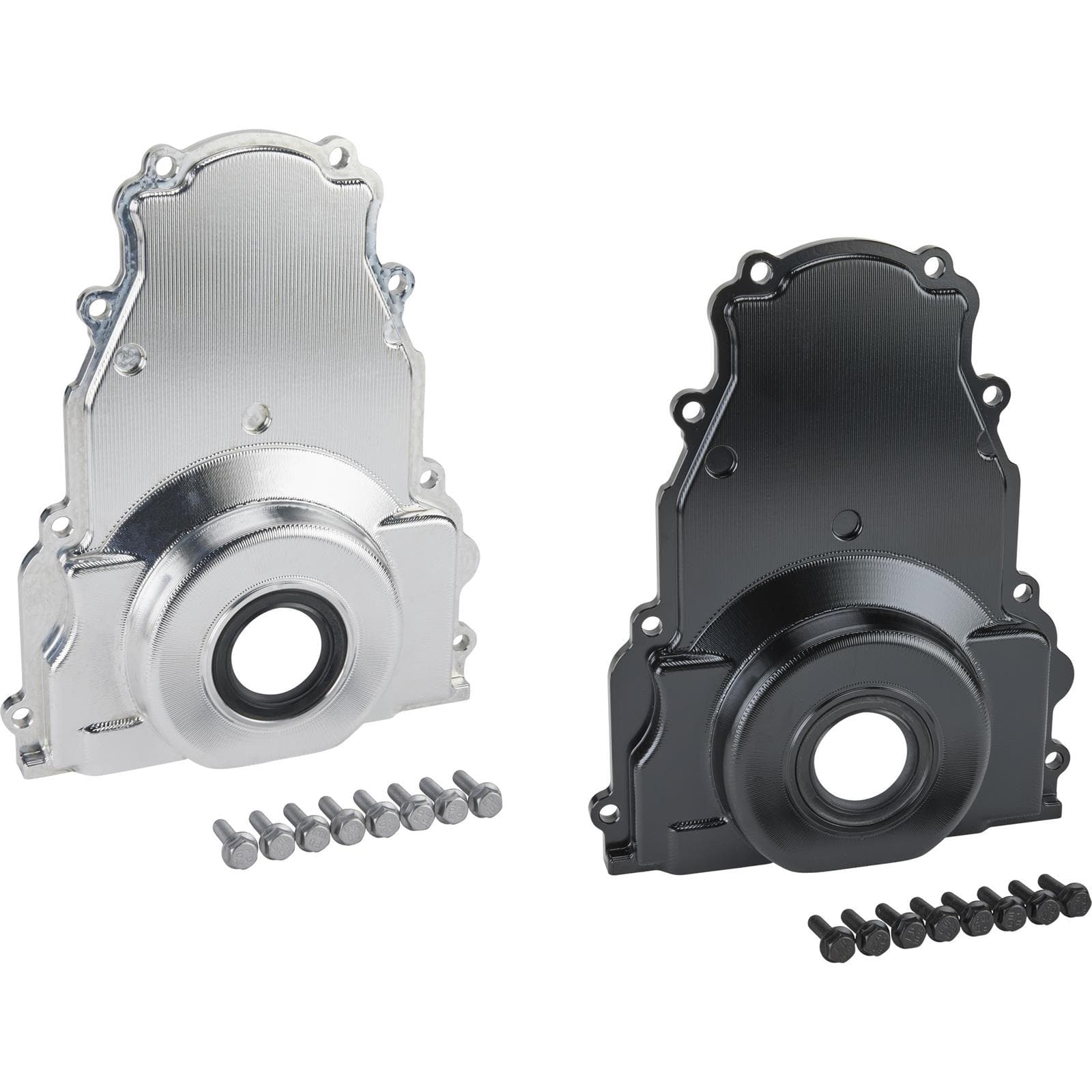 LS Gen 3 V Series LS Machined Timing Cover 6061-T6 Aluminum