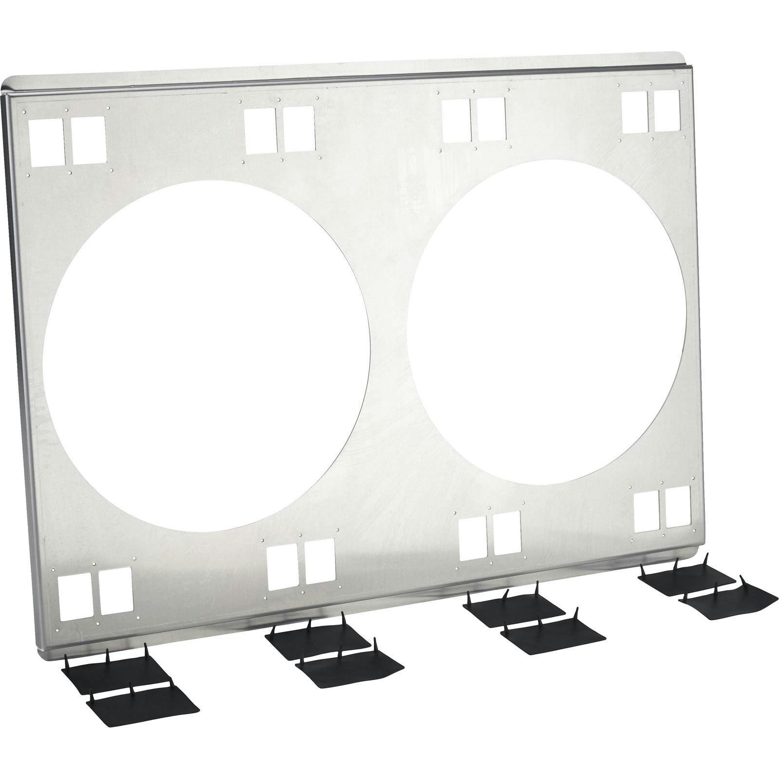 Aluminum Fan Shroud for 31 Inch Radiator, Dual Electric Fans